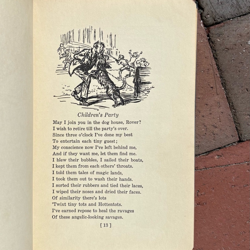1936 Ogden Nash The Bad Parents’ Garden of Verse Parenting Humor Babies Stork - Picture 10 of 16